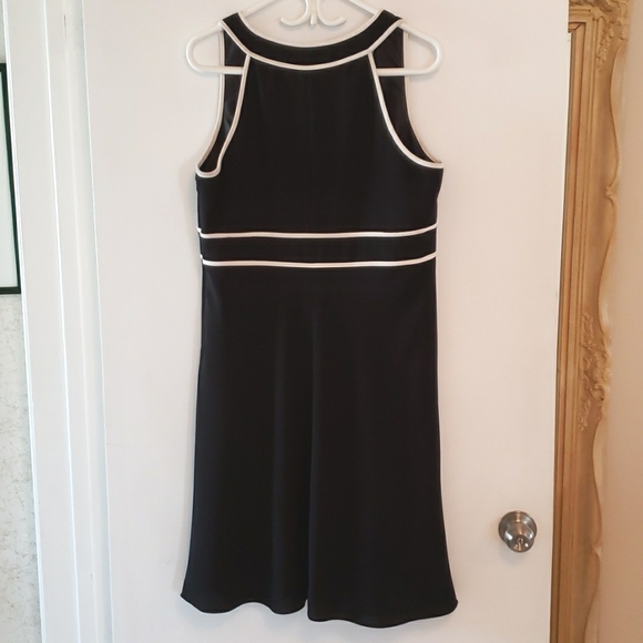 Evan Picone black and white Dress 14 EUC - Picture 2 of 8
